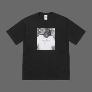 Supreme Biggie FW '24  S/S Top SS Black Tee Size XL NWT